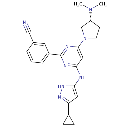 Chemical structure of BindingDB Monomer ID 50381133