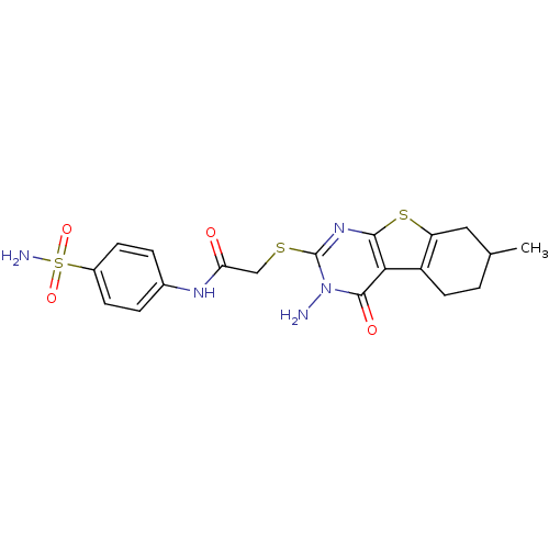 Chemical structure of BindingDB Monomer ID 50381147