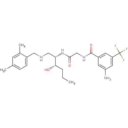 Chemical structure of BindingDB Monomer ID 50381167