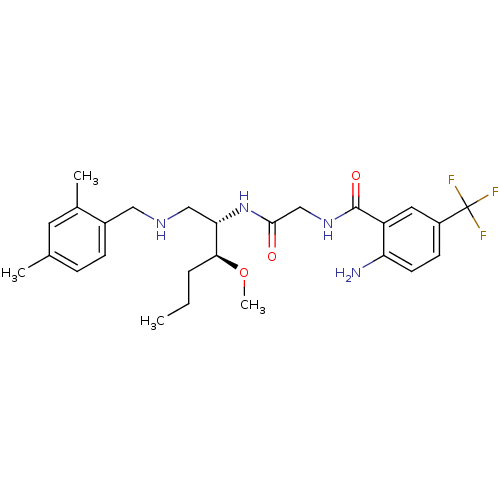 Chemical structure of BindingDB Monomer ID 50381169