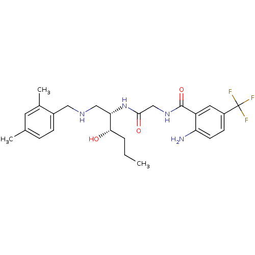 Chemical structure of BindingDB Monomer ID 50381174