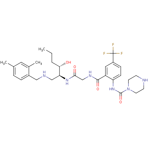 Chemical structure of BindingDB Monomer ID 50381182