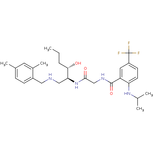 Chemical structure of BindingDB Monomer ID 50381183