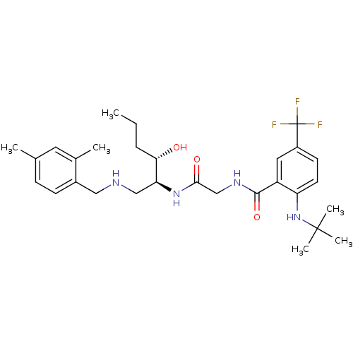 Chemical structure of BindingDB Monomer ID 50381184