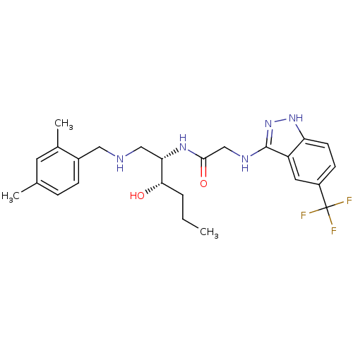 Chemical structure of BindingDB Monomer ID 50381186