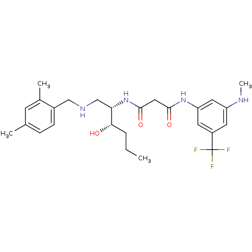 Chemical structure of BindingDB Monomer ID 50381189