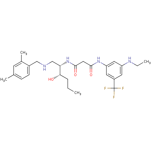 Chemical structure of BindingDB Monomer ID 50381190