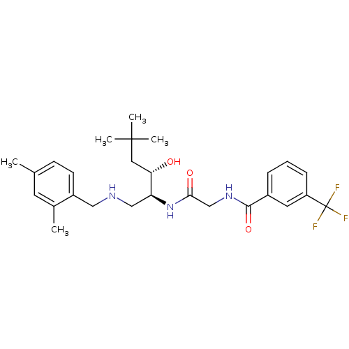 Chemical structure of BindingDB Monomer ID 50381204