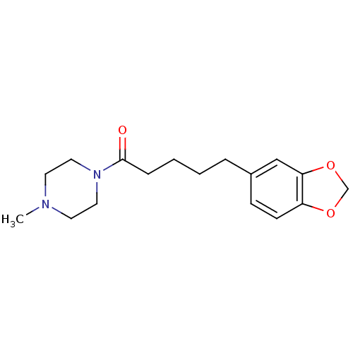 Chemical structure of BindingDB Monomer ID 50381237