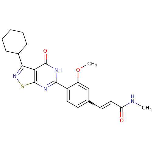 Chemical structure of BindingDB Monomer ID 50381286
