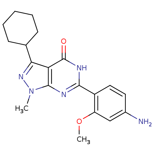 Chemical structure of BindingDB Monomer ID 50381287
