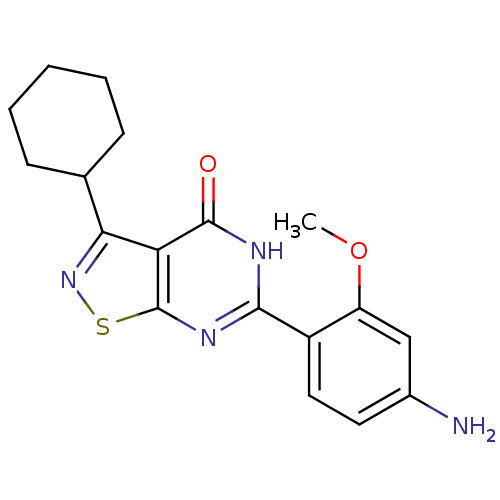 Chemical structure of BindingDB Monomer ID 50381288