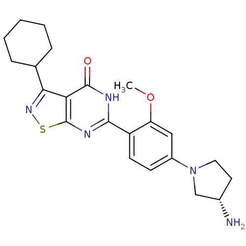 Chemical structure of BindingDB Monomer ID 50381292
