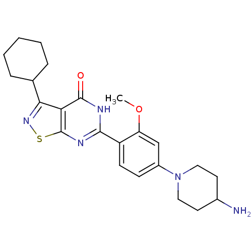 Chemical structure of BindingDB Monomer ID 50381293