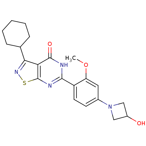 Chemical structure of BindingDB Monomer ID 50381294