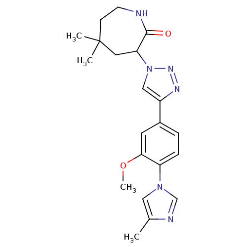 Chemical structure of BindingDB Monomer ID 50381474