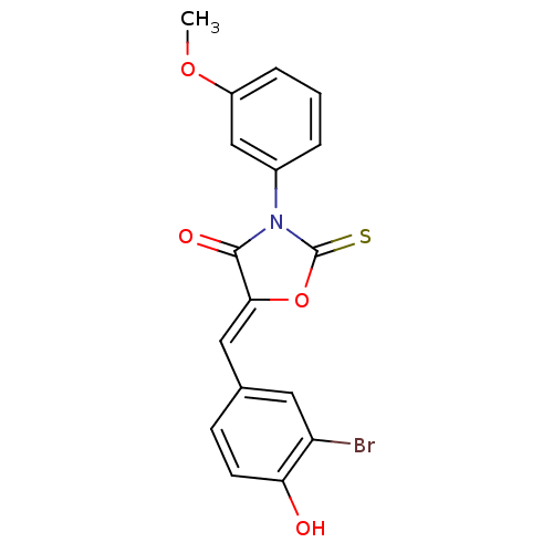 Chemical structure of BindingDB Monomer ID 50381567