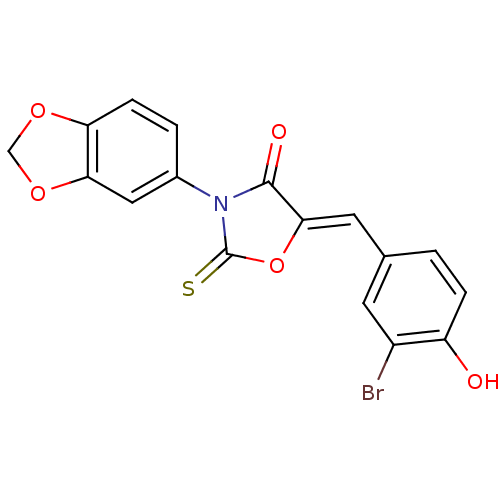 Chemical structure of BindingDB Monomer ID 50381569