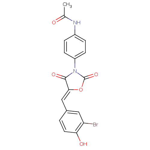 Chemical structure of BindingDB Monomer ID 50381581