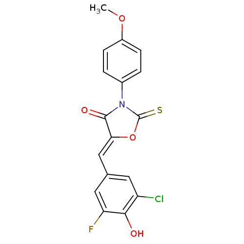 Chemical structure of BindingDB Monomer ID 50381600