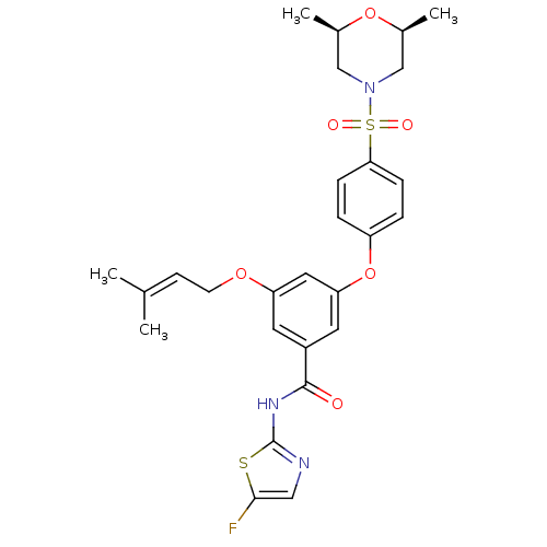 Chemical structure of BindingDB Monomer ID 50381615