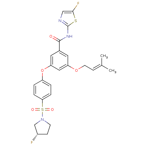 Chemical structure of BindingDB Monomer ID 50381619