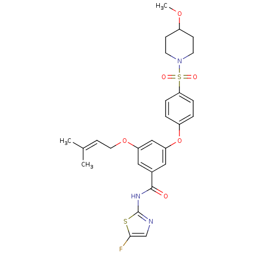 Chemical structure of BindingDB Monomer ID 50381621