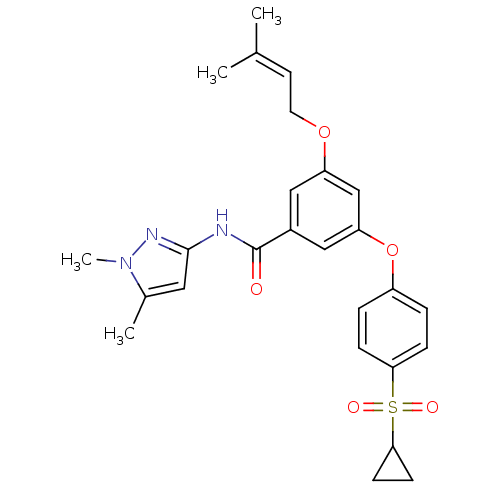 Chemical structure of BindingDB Monomer ID 50381625