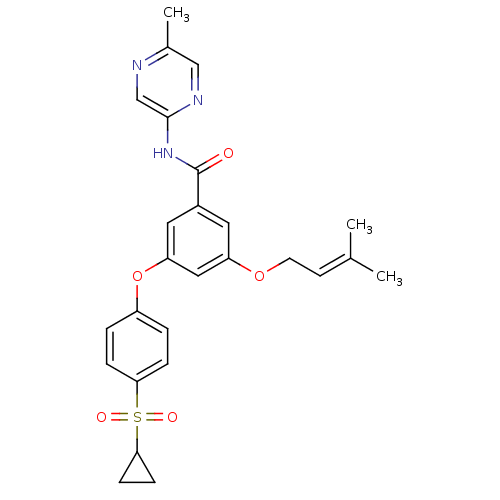 Chemical structure of BindingDB Monomer ID 50381626