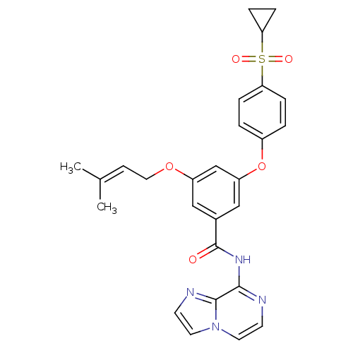 Chemical structure of BindingDB Monomer ID 50381627