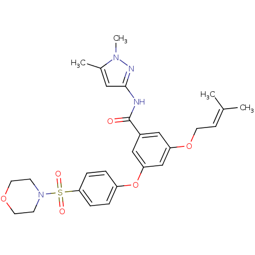 Chemical structure of BindingDB Monomer ID 50381628