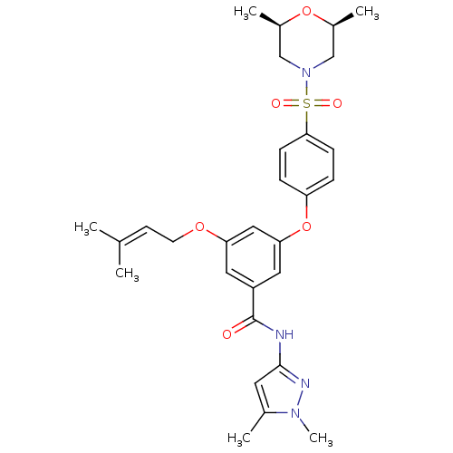 Chemical structure of BindingDB Monomer ID 50381629