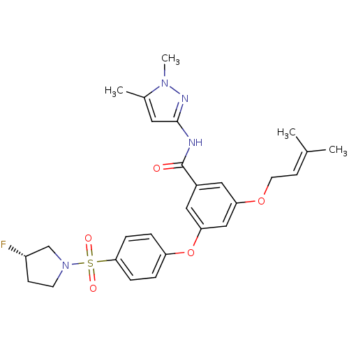 Chemical structure of BindingDB Monomer ID 50381633