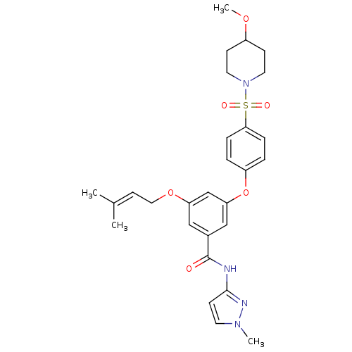 Chemical structure of BindingDB Monomer ID 50381636