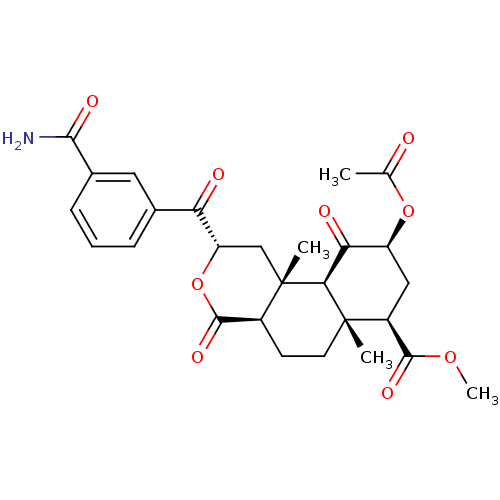 Chemical structure of BindingDB Monomer ID 50381656