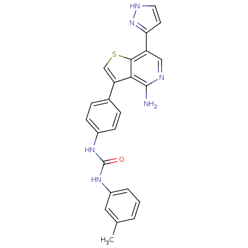 Chemical structure of BindingDB Monomer ID 50381697