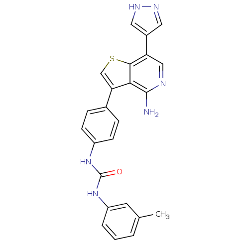 Chemical structure of BindingDB Monomer ID 50381698