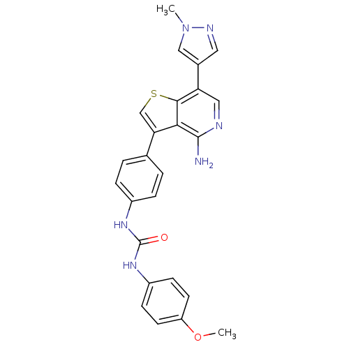 Chemical structure of BindingDB Monomer ID 50381707