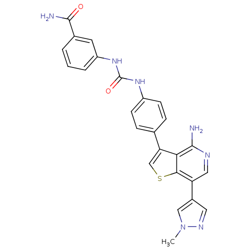 Chemical structure of BindingDB Monomer ID 50381709