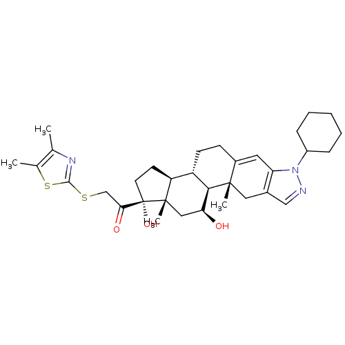 Chemical structure of BindingDB Monomer ID 50381722