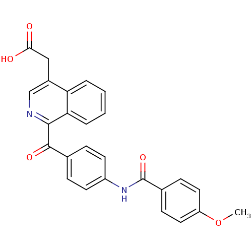 Chemical structure of BindingDB Monomer ID 50381822