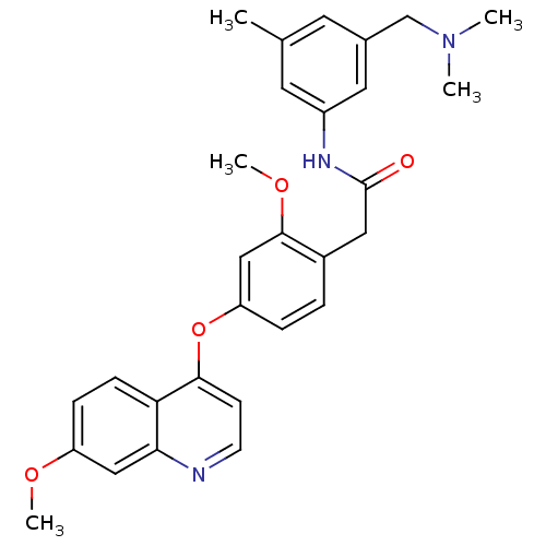 Chemical structure of BindingDB Monomer ID 50381950