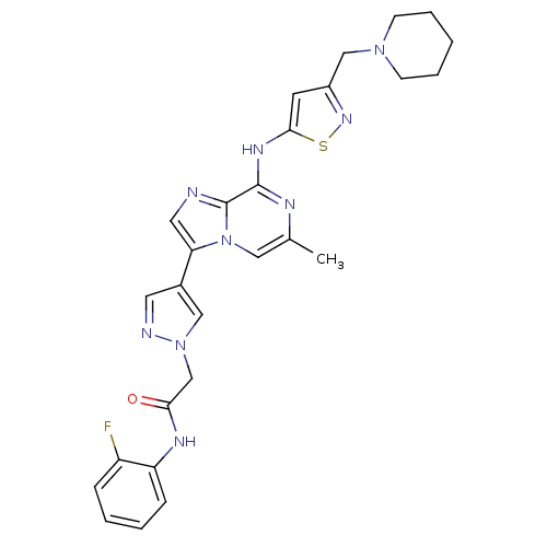 Chemical structure of BindingDB Monomer ID 50382013