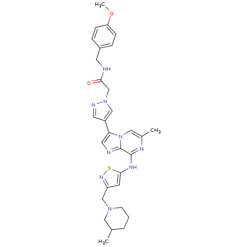 Chemical structure of BindingDB Monomer ID 50382029