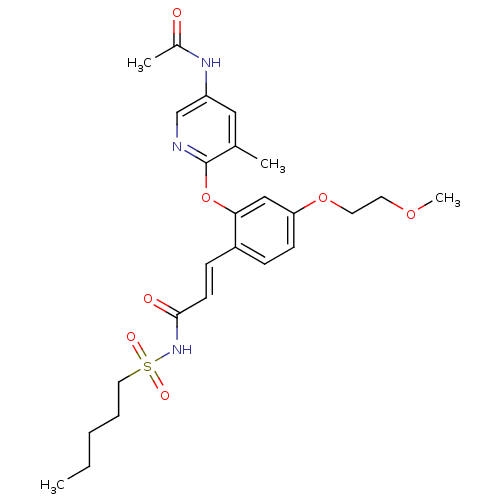 Chemical structure of BindingDB Monomer ID 50382074