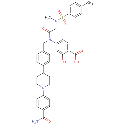 Chemical structure of BindingDB Monomer ID 50382462
