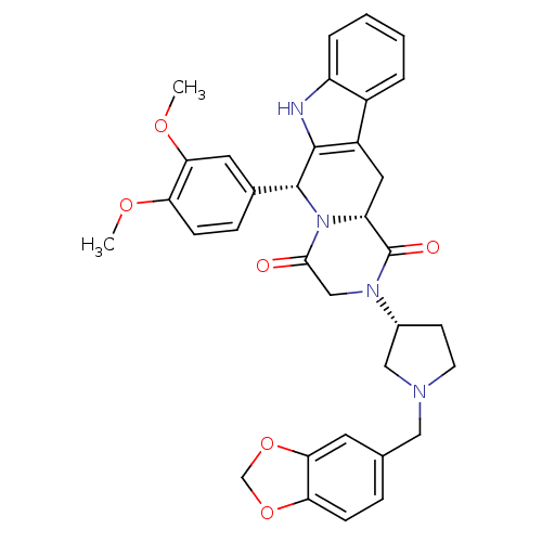 Chemical structure of BindingDB Monomer ID 50382476
