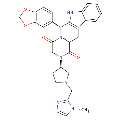 Chemical structure of BindingDB Monomer ID 50382484