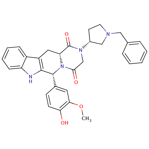 Chemical structure of BindingDB Monomer ID 50382486