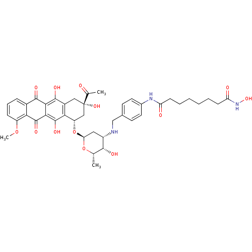 Chemical structure of BindingDB Monomer ID 50382634